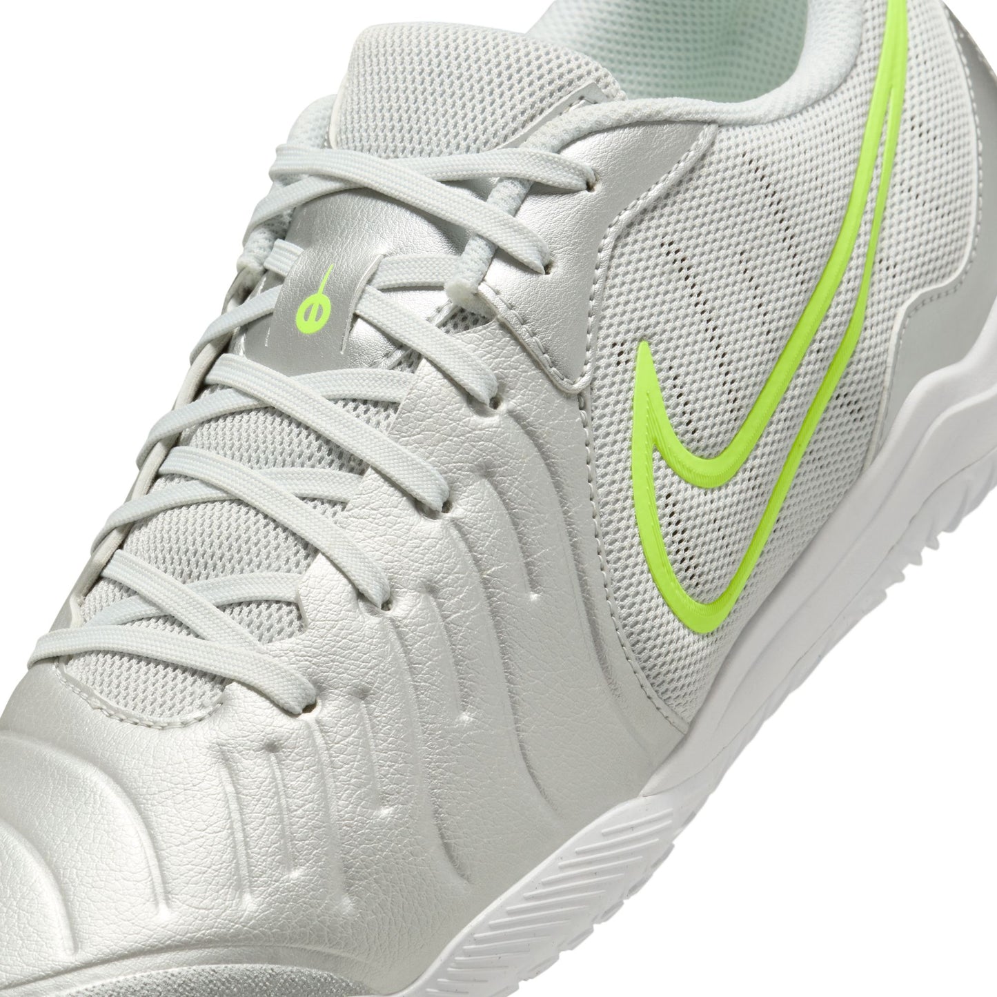 Tiempo Legend 10 Academy IC [Metallic Silver/White/Volt]