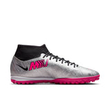 Mercurial Superfly 9 Academy XXV TF [Metallic Silver/Hyper Pink]