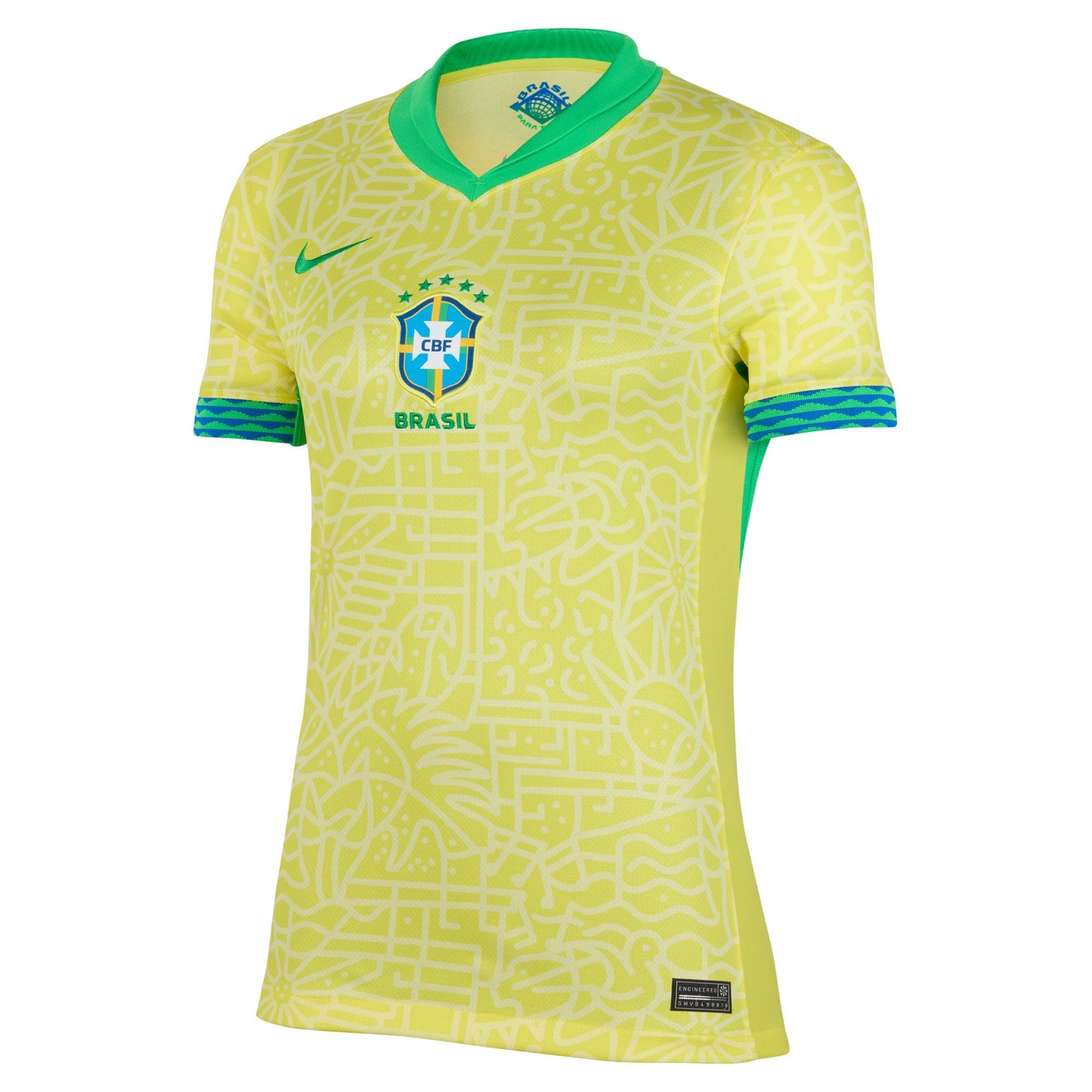 Women's Brazil 2024 Stadium Home Kit