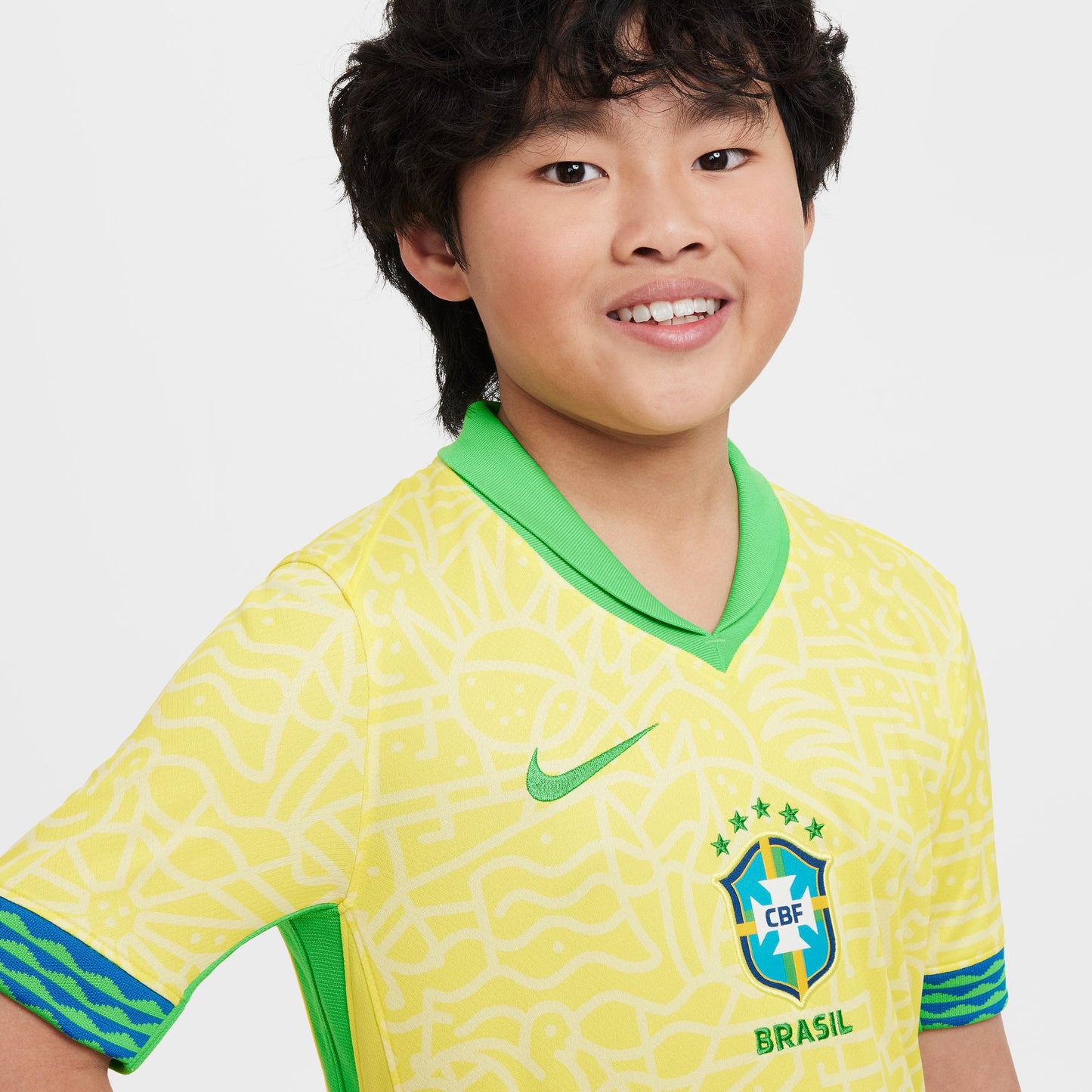 Youth Brazil 2024 Stadium Home Kit