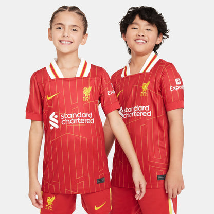 Youth Liverpool FC 2024/25 Stadium Home Replica Jersey