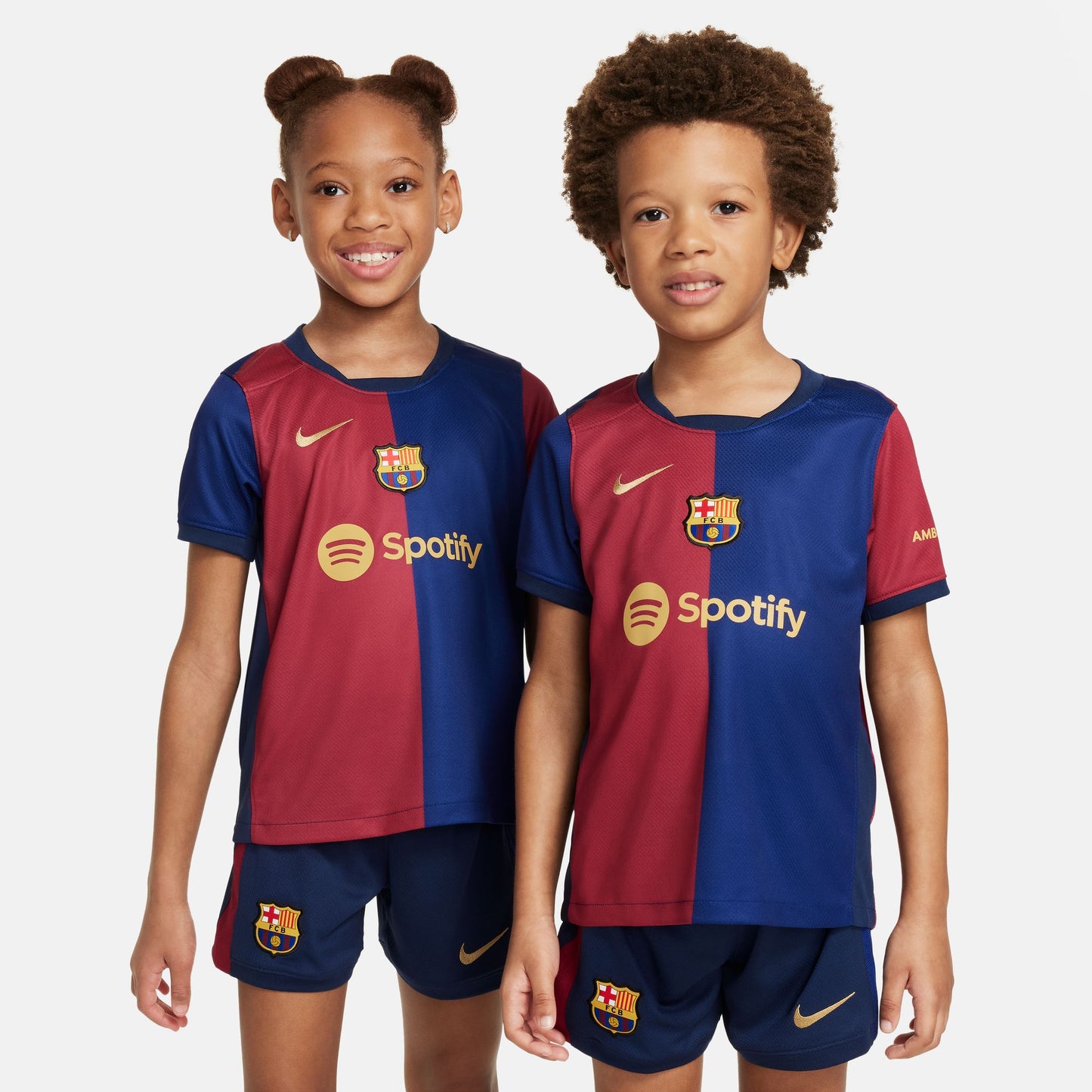 Kids FC Barcelona 2024/25 Home Kit