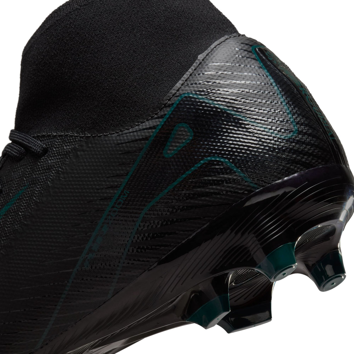 Mercurial Superfly 10 Academy FG [Black/Deep Jungle Green]