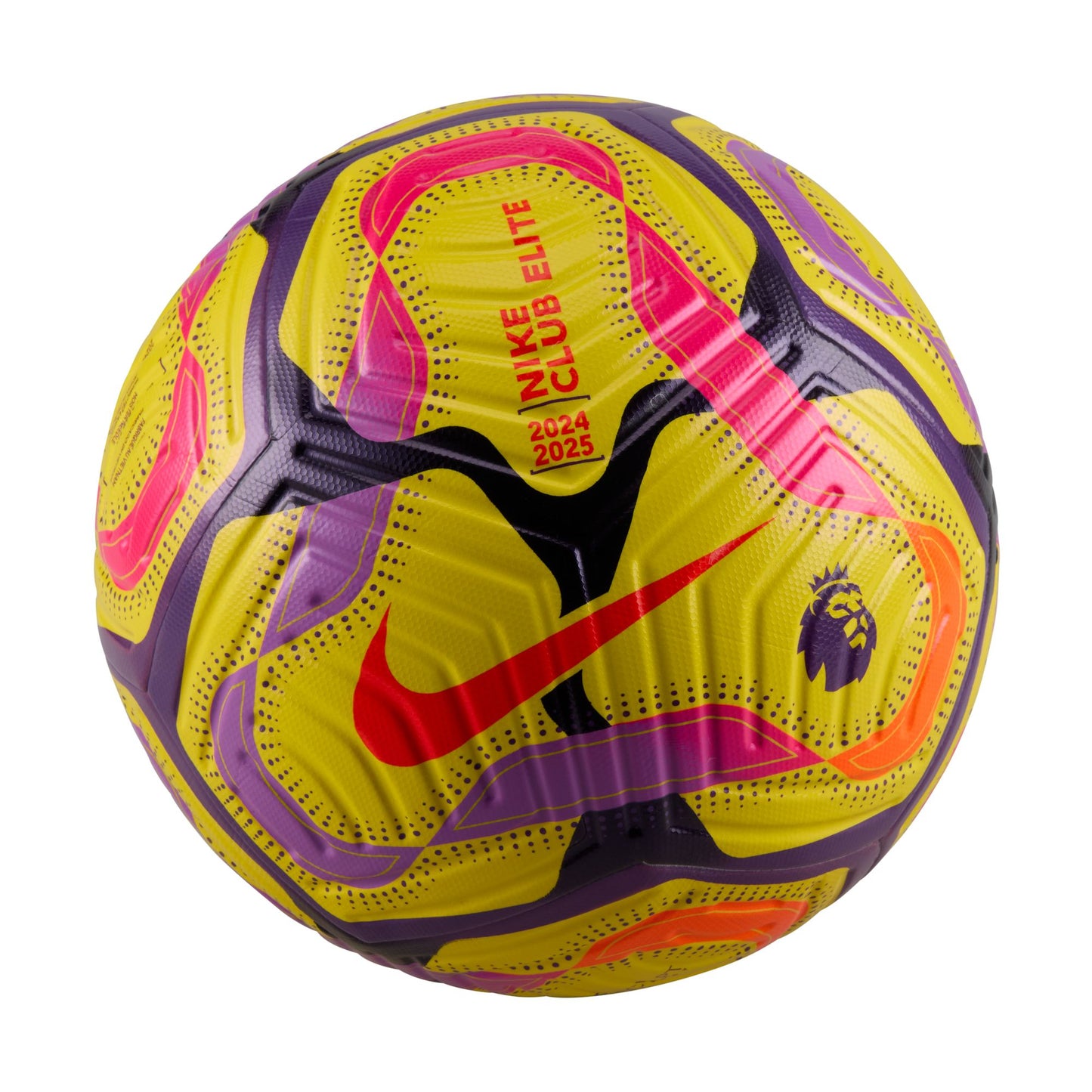 Premier League 2024/25 Club Elite Ball [Yellow/Disco Purple/Bright Crimson]