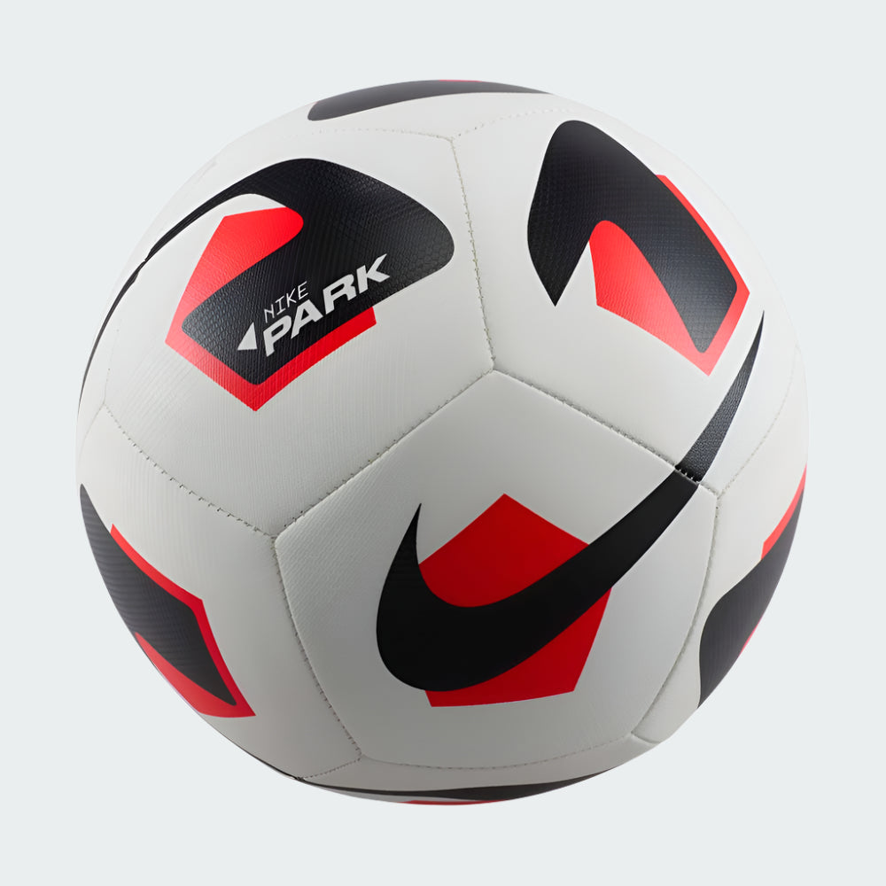 Park 2.0 Team Soccer Ball  [White/Bright Crimson/ Black]