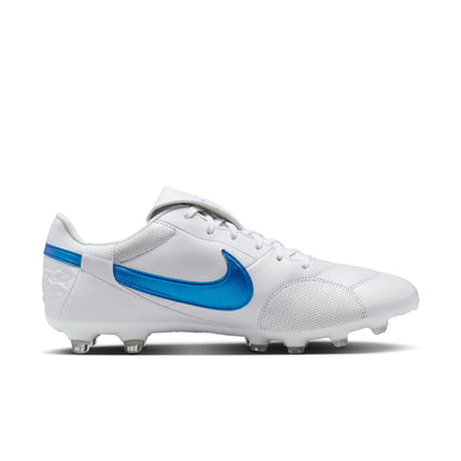 The Nike Premier III FG [White/Blue]