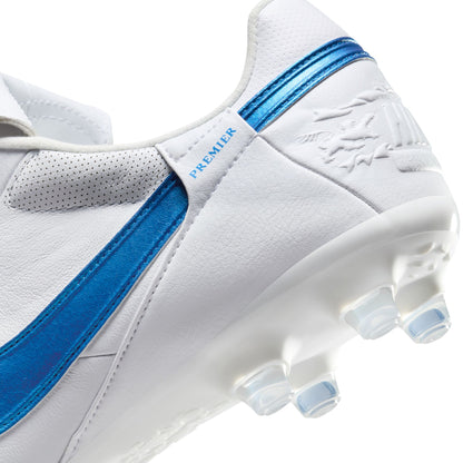 The Nike Premier III FG [White/Blue]