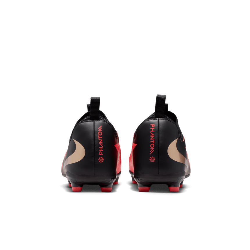 Junior Phantom 6 Low Academy FG [Bright Crimson / Black]