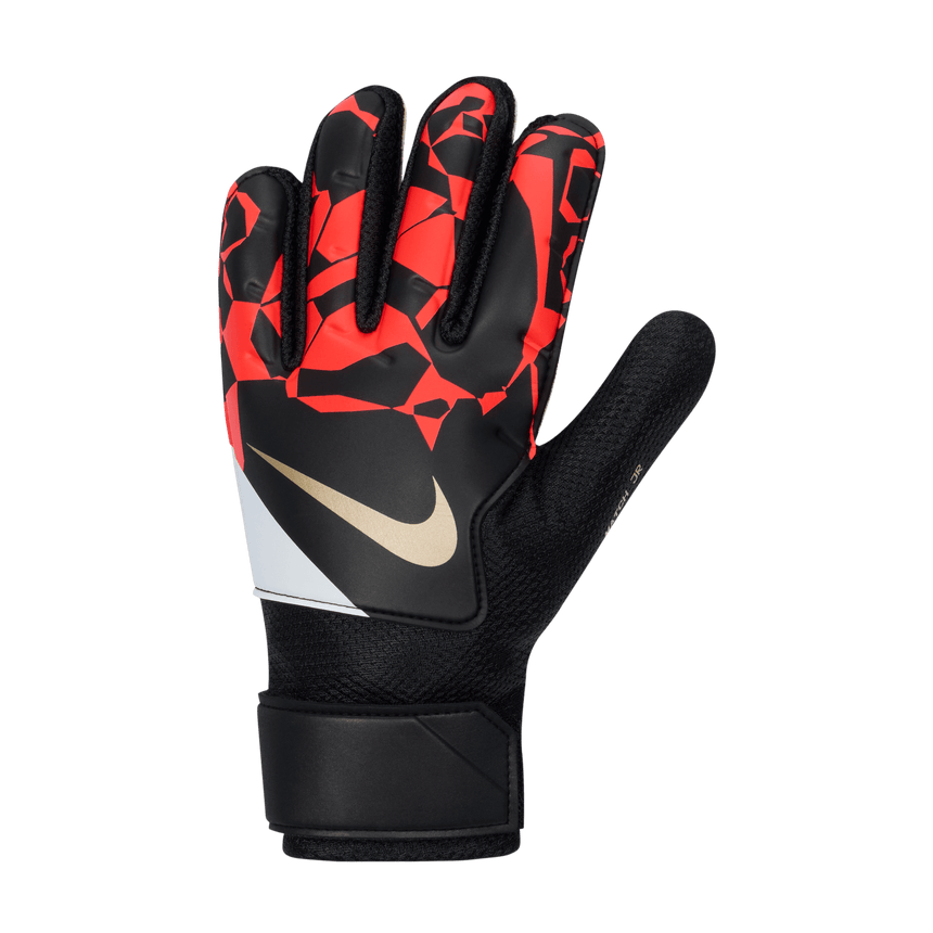 Junior Match GK Gloves [Black/Bright Crimson/Blur]