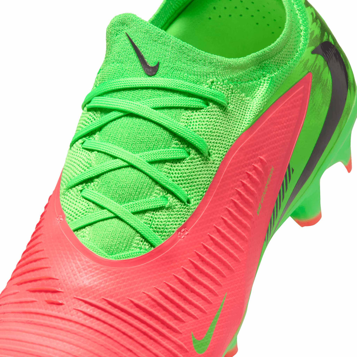 Phantom 6 Low Pro "Erling Haaland" FG [Hot Punch/Black/Green Strike]