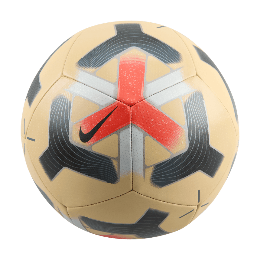Pitch Ball [Linen/Bright Crimson/Black]