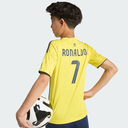 Youth Al Nassr FC 2025/26 Ronaldo Home Jersey