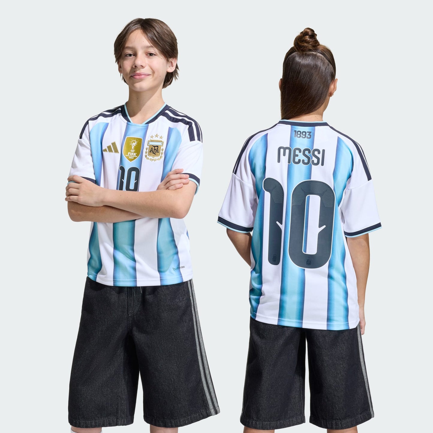 Youth Argentina Messi 2026 Home Jersey