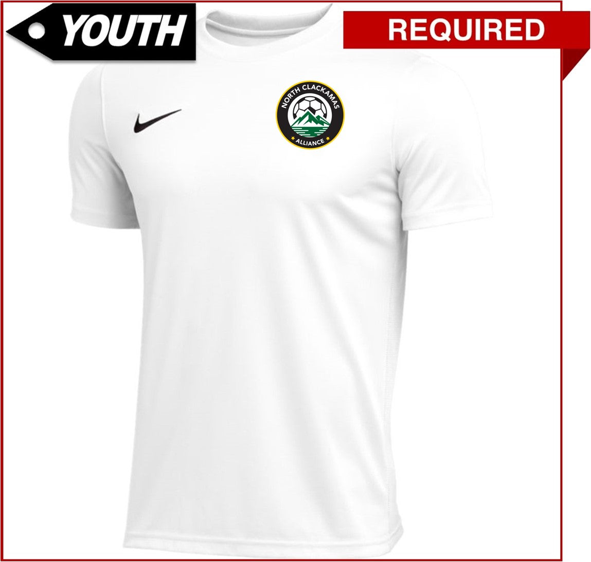 North Clackamas Alliance White Jersey [Youth]