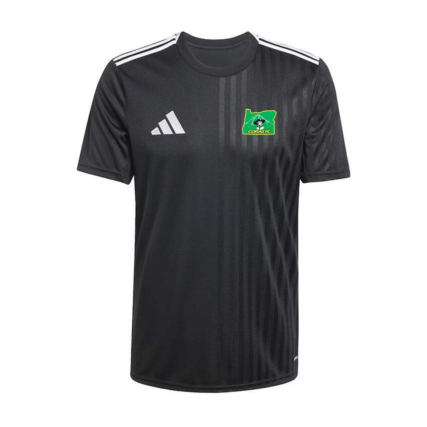 Coras FC Black Adidas Campeon 25 Jersey [Men's]