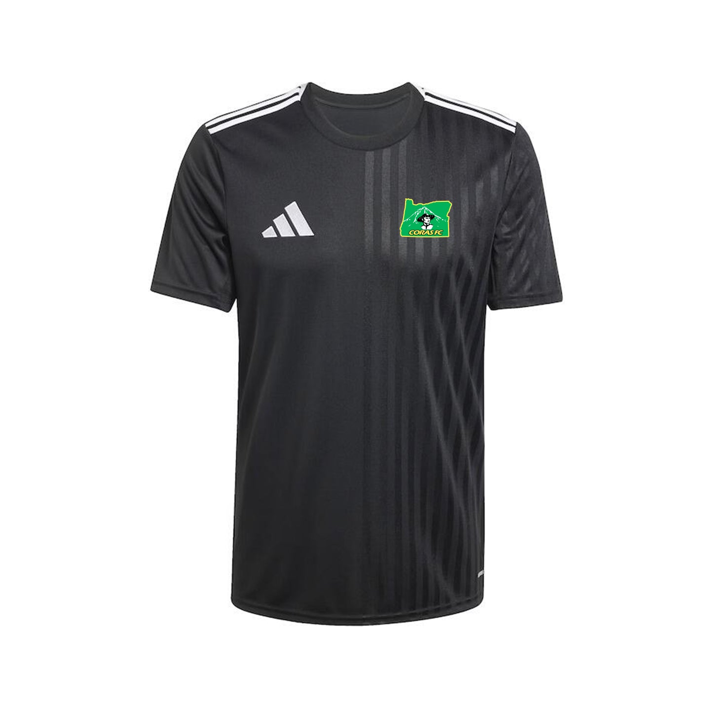 Coras FC Black Adidas Campeon 25 Jersey [Youth]
