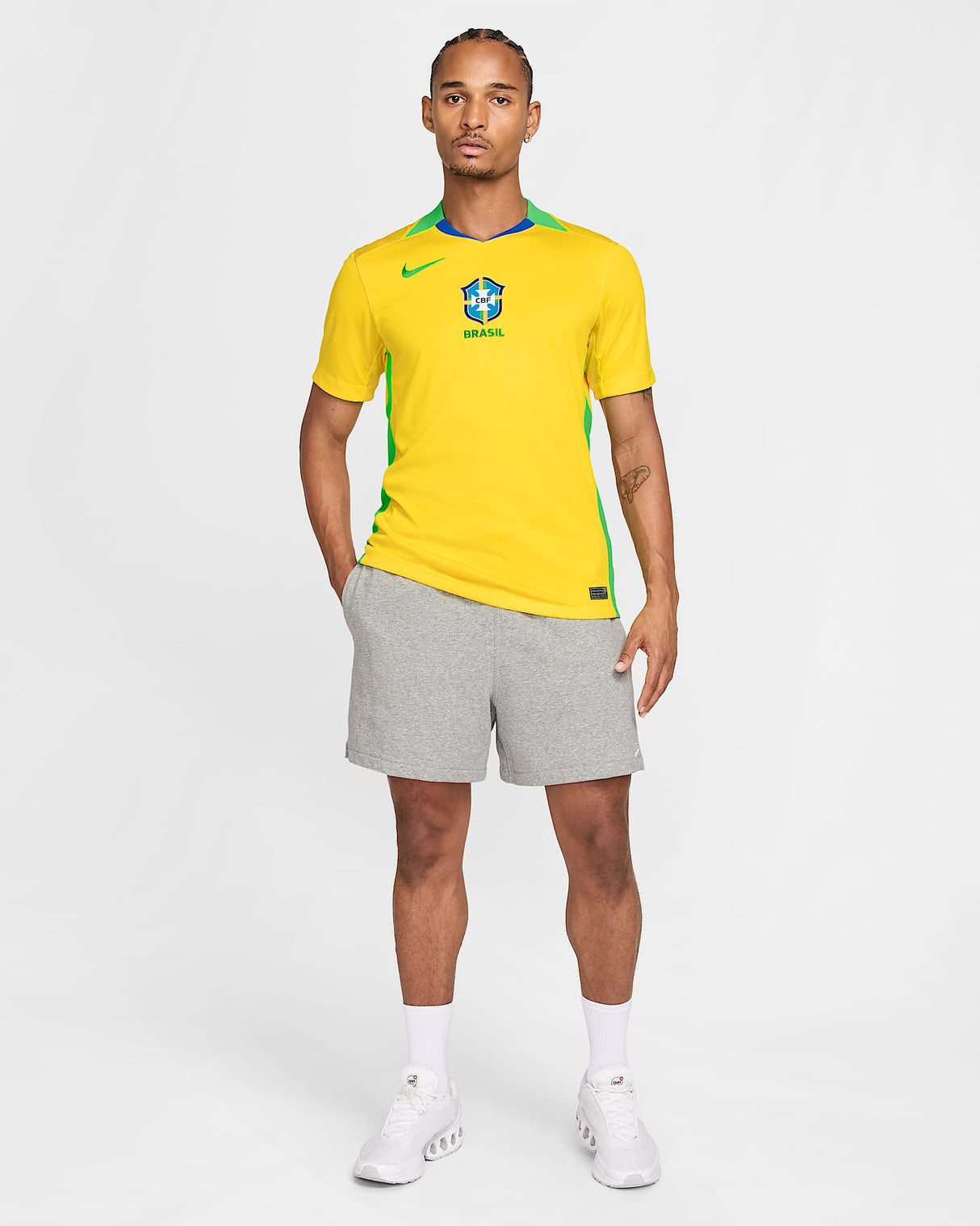 Brazil 2025 Stadium Home Jersey