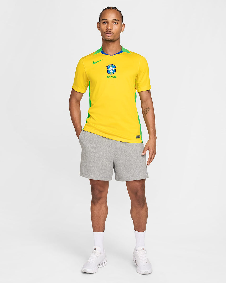 Brazil 2025 Stadium Home Jersey
