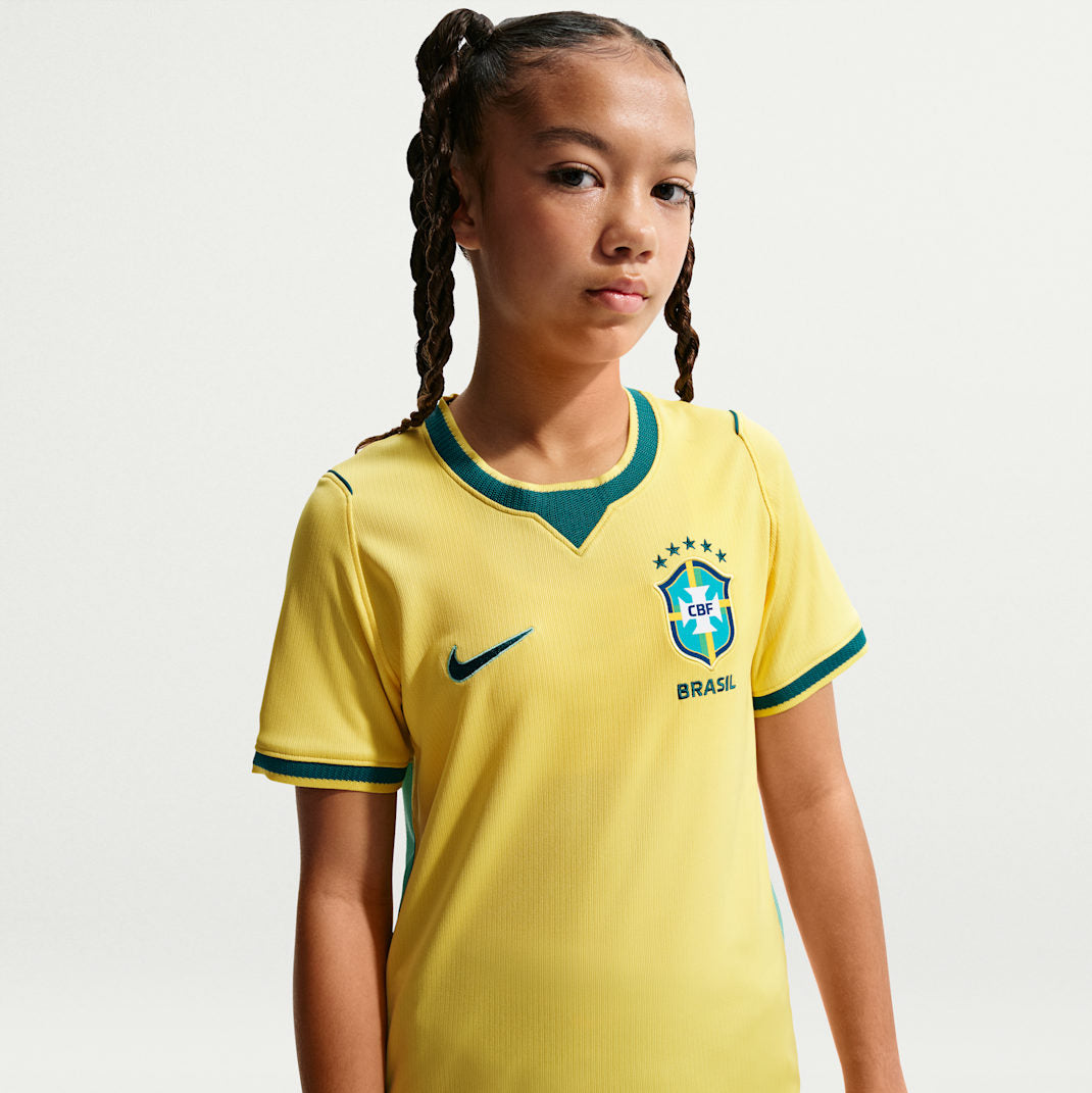 Youth Brazil 2026 Stadium Home Jersey