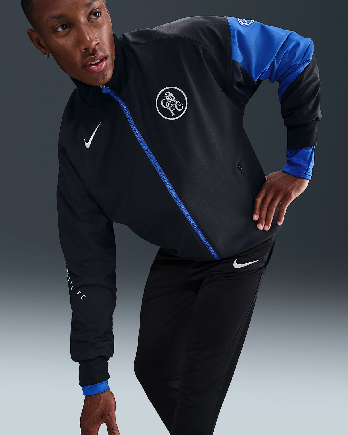 Chelsea FC 90 Soccer Anthem Jacket