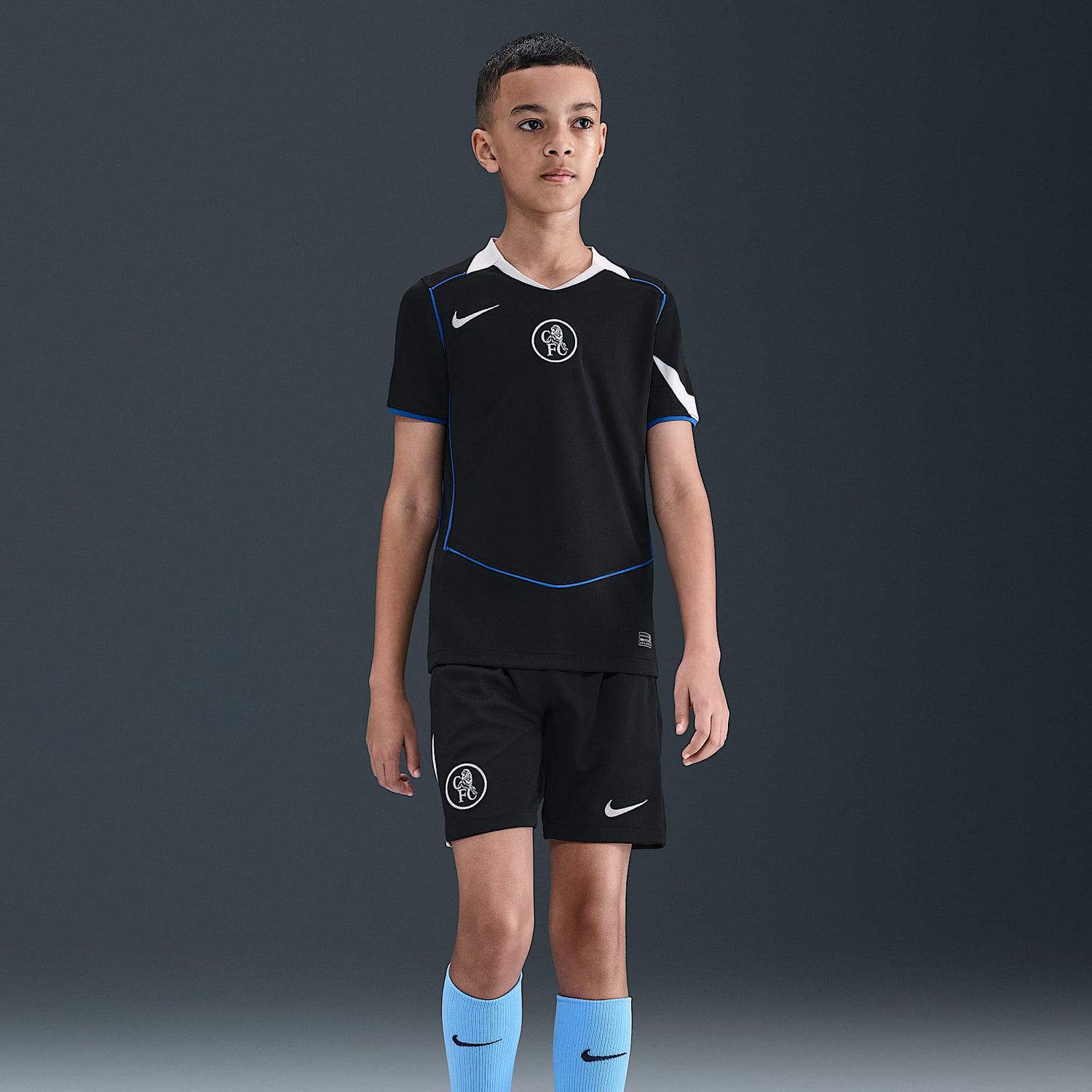 Kids Chelsea FC 2025/26 Stadium Third Kit