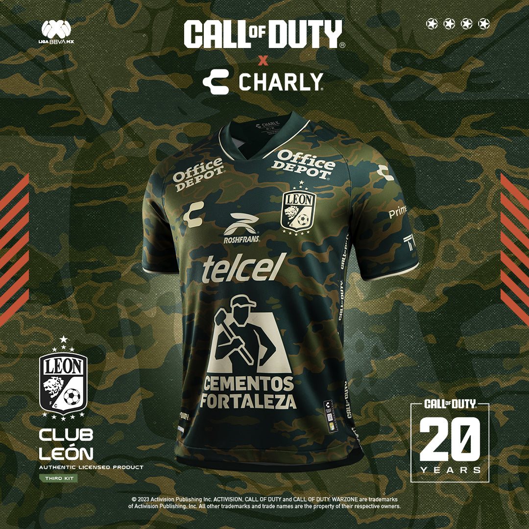 Call of Duty x Leon 2023 Third Jersey
