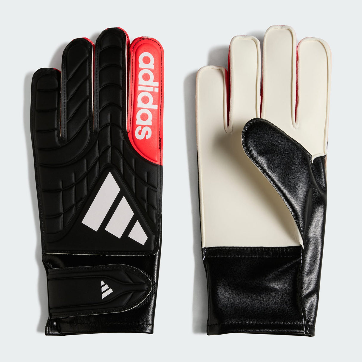 Junior Copa Club Keeper Glove [Black/Lucid Red]