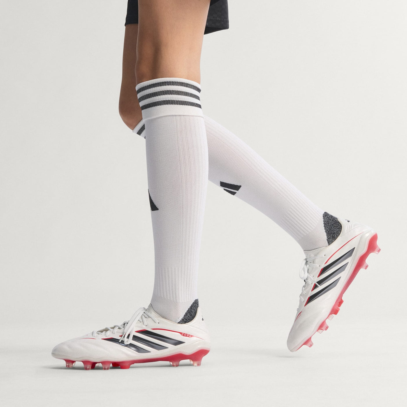adidas Copa Pure IV Elite FG Soccer Cleats - Zero Metallic/Black/Lucid Red
