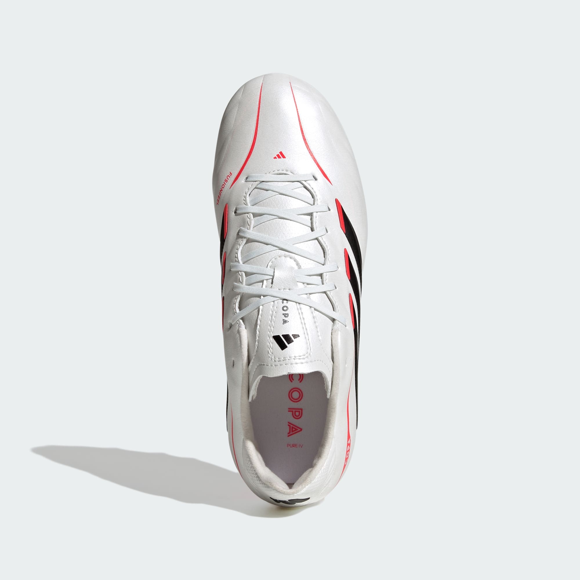 Junior Copa Pure 4 League FG [Zero Metalic/Core Black/Lucid Red