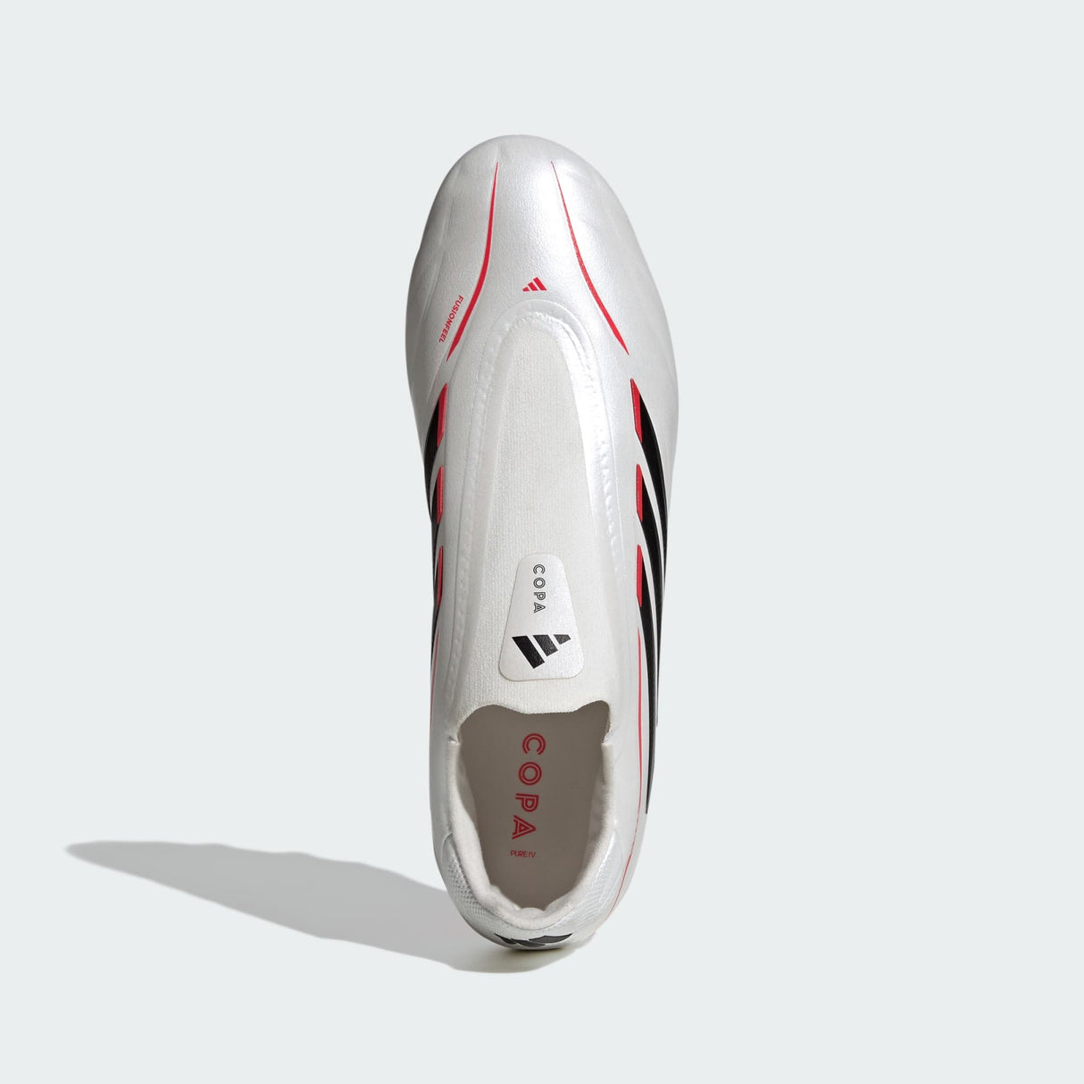 Copa Pure 4 League Laceless FG [Zero Metalic/Core Black/Lucid Red]