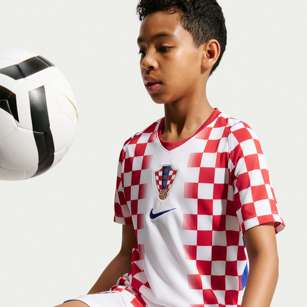 Youth Croatia 2026 Stadium Home Jersey