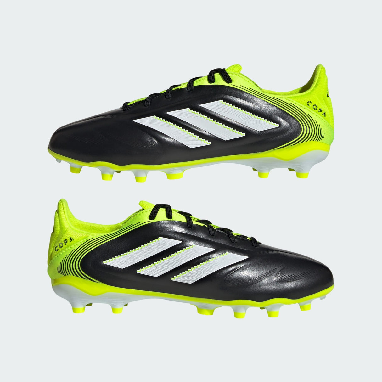 Junior Copa Pure 3 Elite FG [Black/White/Lucid Lemon]
