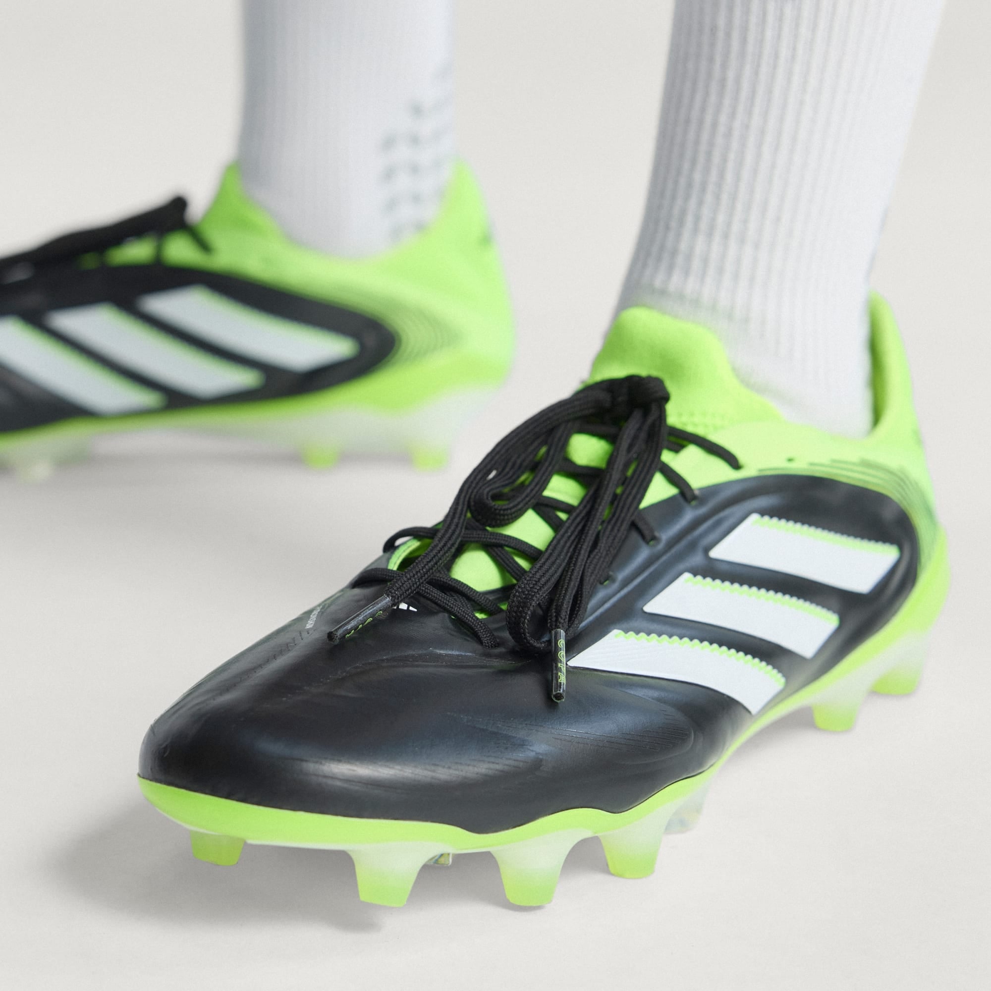 Copa Pure 3 Elite FG [Core Black/White/Lucid Lemon] – Tursi Soccer