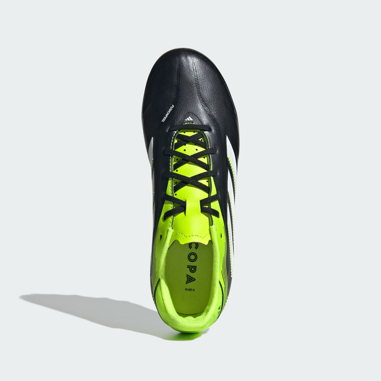 Junior Copa Pure 3 League FG [Core Black/Lucid Lemon]