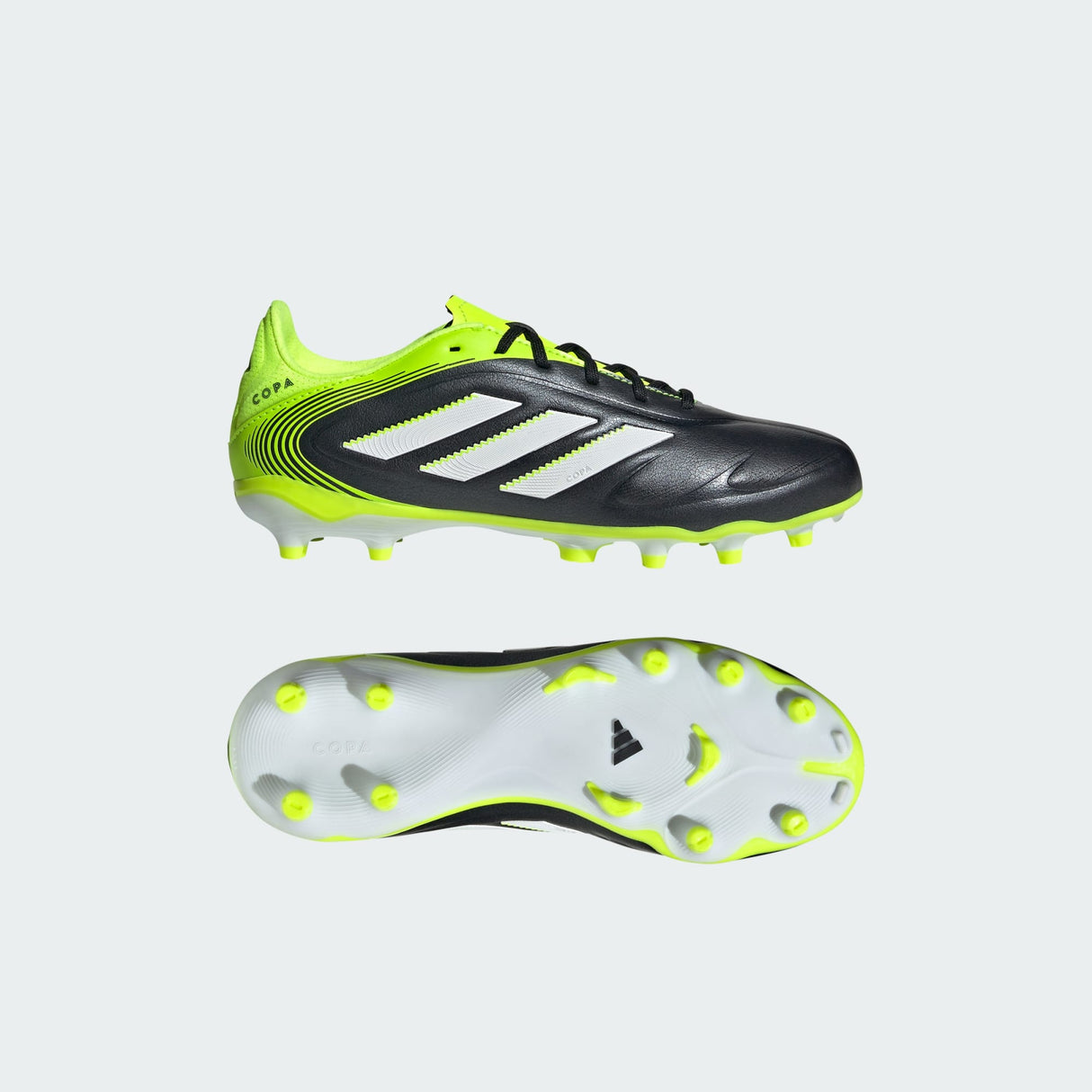 Junior Copa Pure 3 League FG [Core Black/Lucid Lemon]