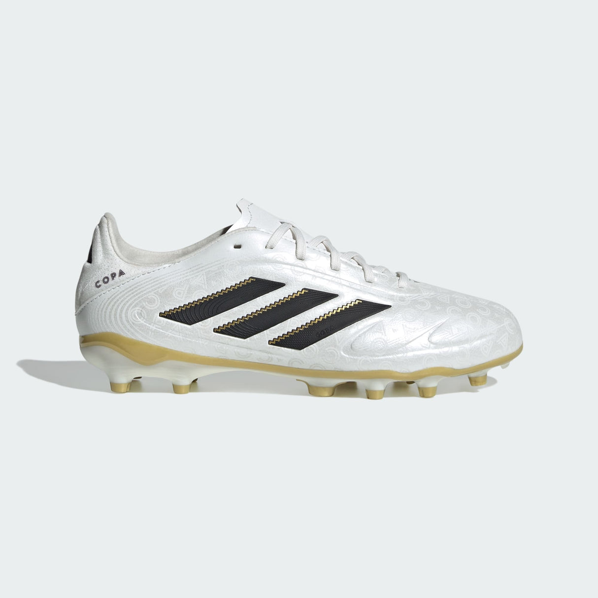 Junior Copa Pure 3 League FG [White/Core Black/Gold]