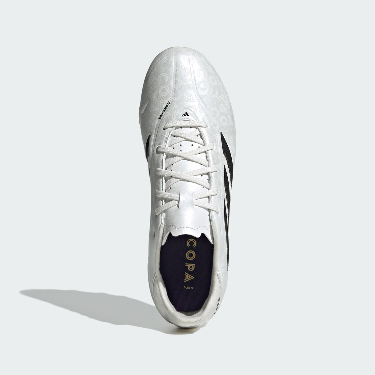 Junior Copa Pure 3 League FG [White/Core Black/Gold]