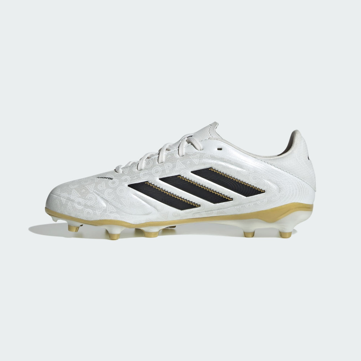 Junior Copa Pure 3 League FG [White/Core Black/Gold]