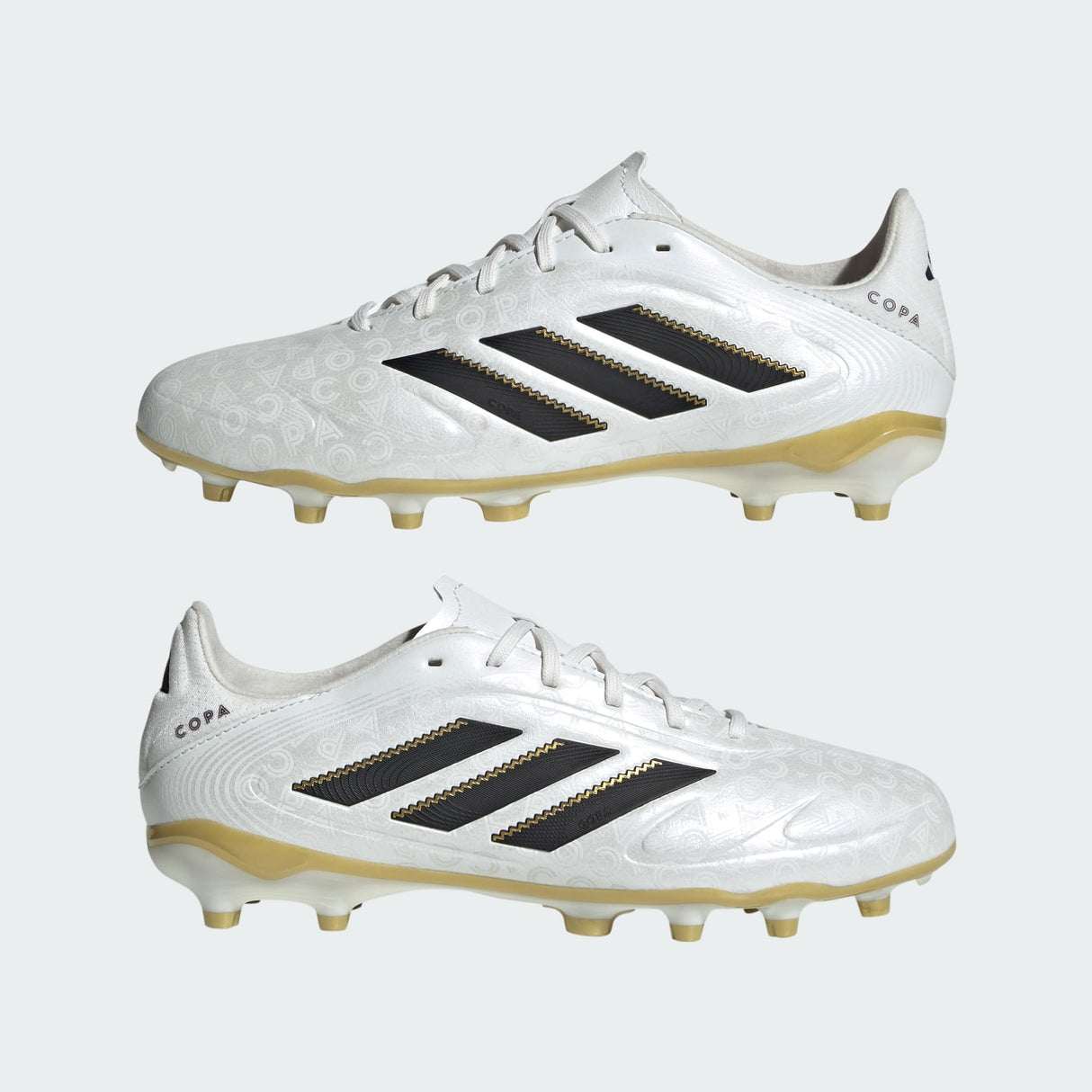 Junior Copa Pure 3 League FG [White/Core Black/Gold]