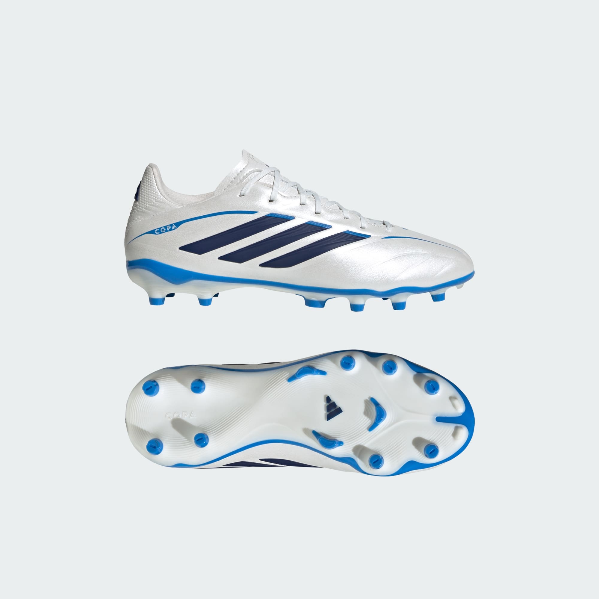 Junior Copa Pure 4 League FG [Zero Metallic/Dark Blue/Lucid Ray Blue]