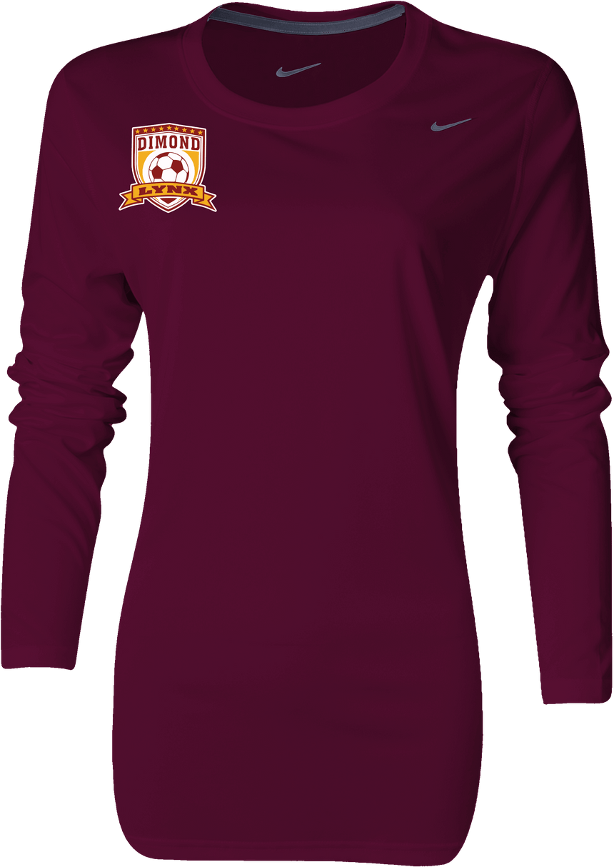 Dimond HS Girls L/S Dri-Fit Spirit Wear [Women's]