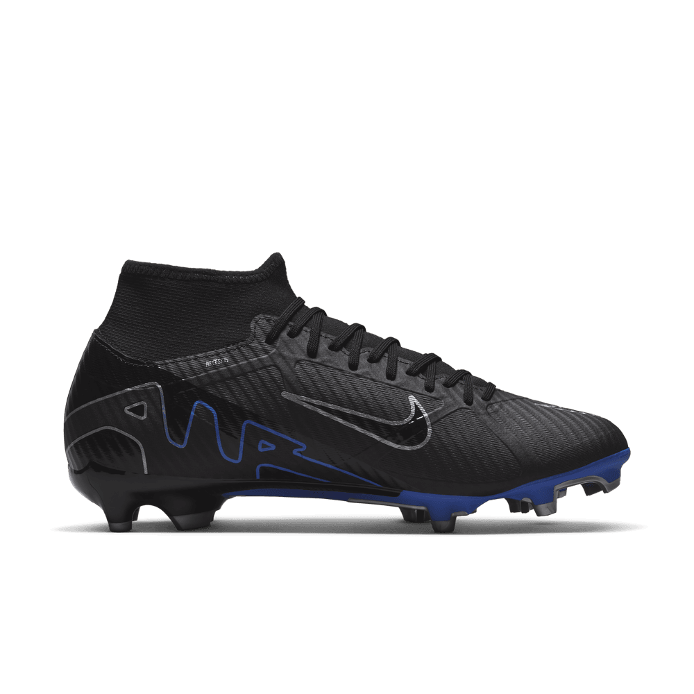 Zoom Superfly 9 Academy FG/MG [Black/Chrome-Hyper Royal]