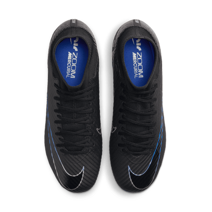 Zoom Superfly 9 Academy FG/MG [Black/Chrome-Hyper Royal]