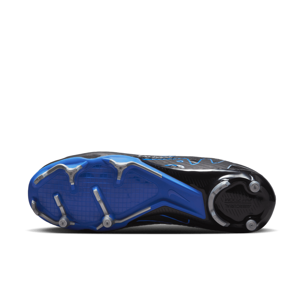 Zoom Superfly 9 Academy FG/MG [Black/Chrome-Hyper Royal]