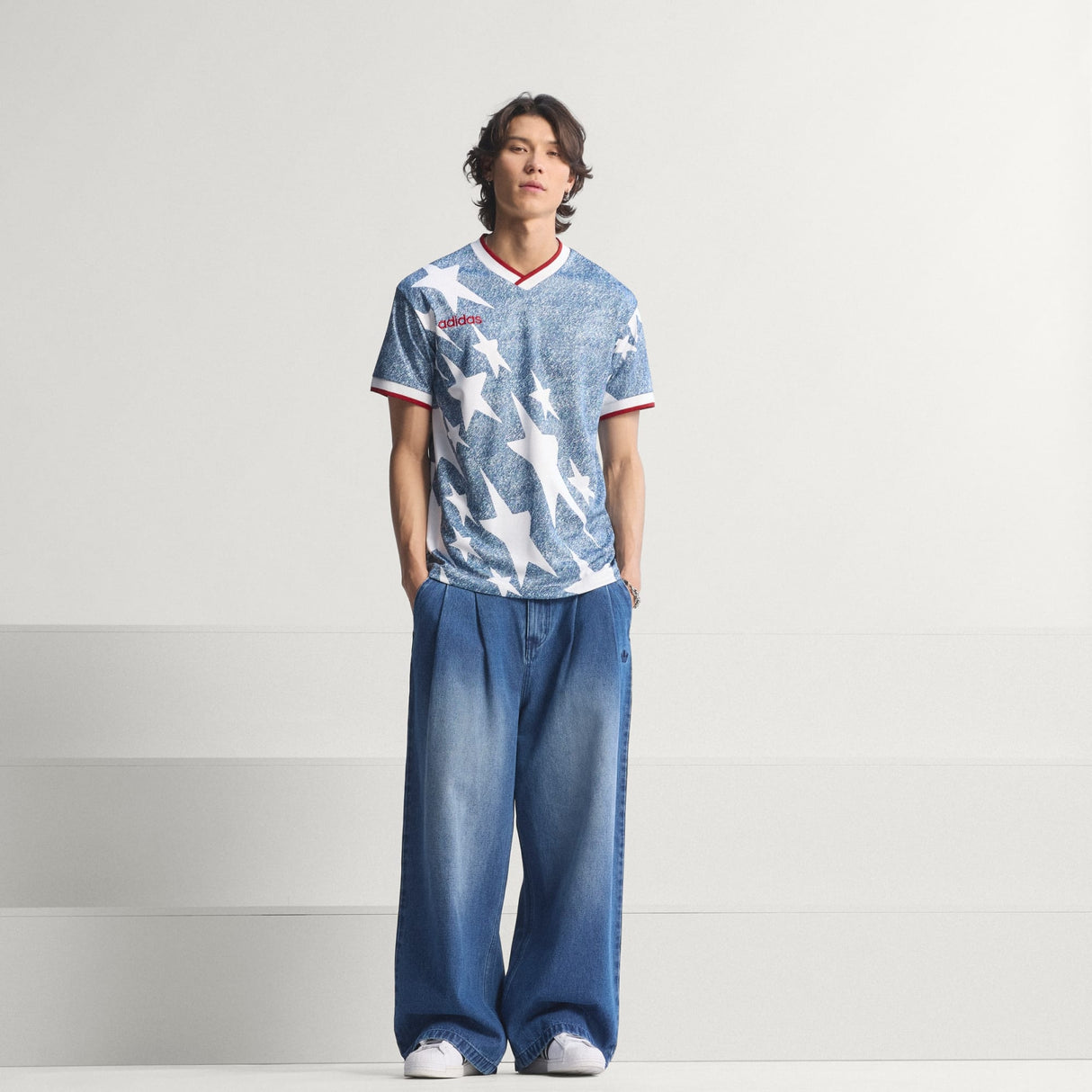 Denim Graphic Jersey