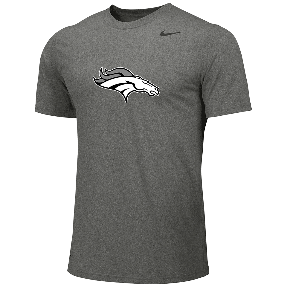 nike middle logo t shirt
