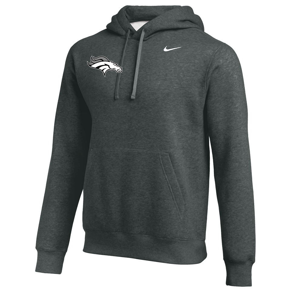 Eagle High School Nike Team Hoodie [Men's] - Mustang Small Logo