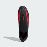 F50 Elite Laceless FG [Core Black/Lucid Red]