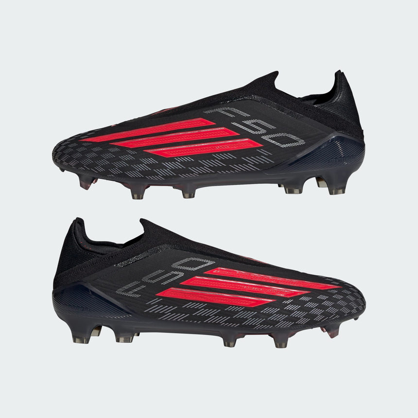 F50 Elite Laceless FG [Core Black/Lucid Red]