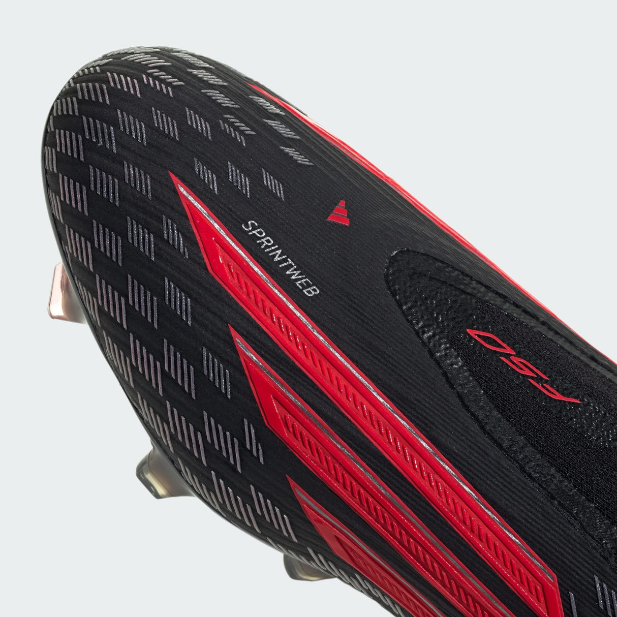 F50 Elite Laceless FG [Core Black/Lucid Red]